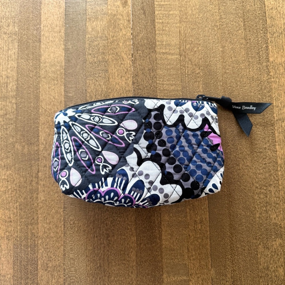 Vera Bradley Small Cosmetic Bag in Mimosa Medallion